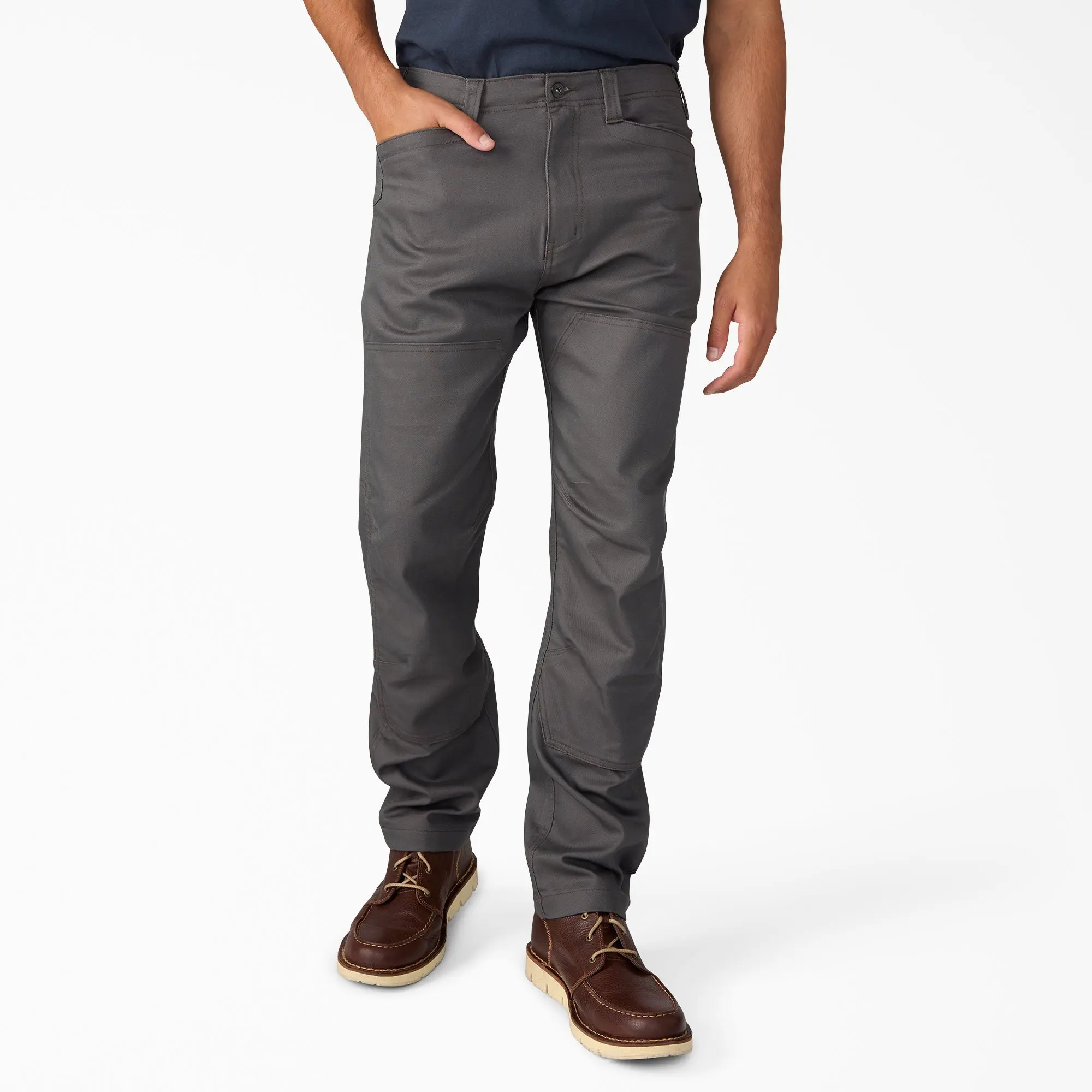 Dickies Tradebuilt Duck Canvas Double Knee Pants,Regular Fit, Utility Pockets, Workwear Utility