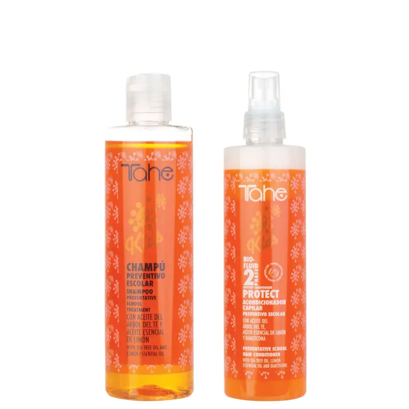 Tahe Pack Shampoo + Conditioner KIDS School Preventive Protect 2-PHASE Bio-Fluid lice