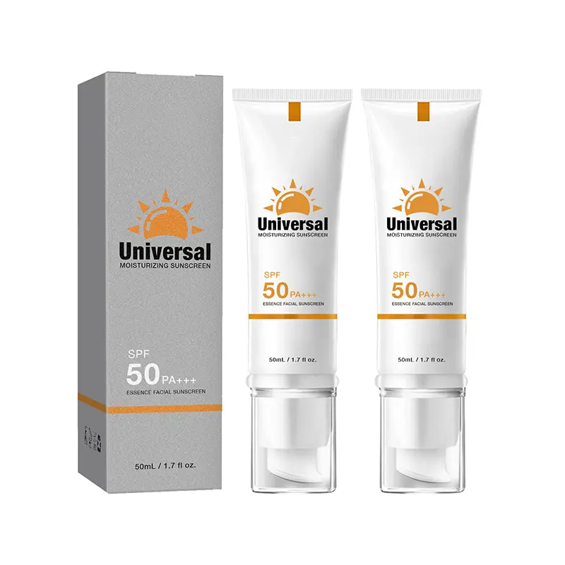 SPF 50 Tinted Sunscreen for Face | No White Cast Hydrating Sun Essence | Waterproof Glowy Skin Tint | Non-Sticky Sun Protection for All Skin Tones,travel essentials