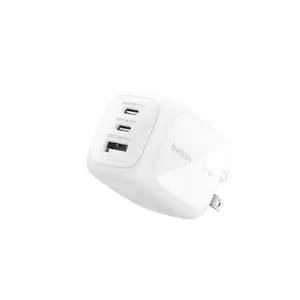 Belkin BoostCharge Pro 3-Port GaN Wall Charger 70W Belkin BoostCharge Pro 3-Port GaN Wall Charger 70W