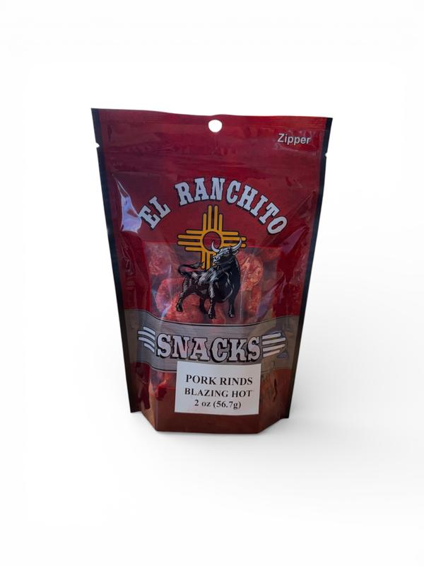 Pork Rinds Blazing Hot 2oz