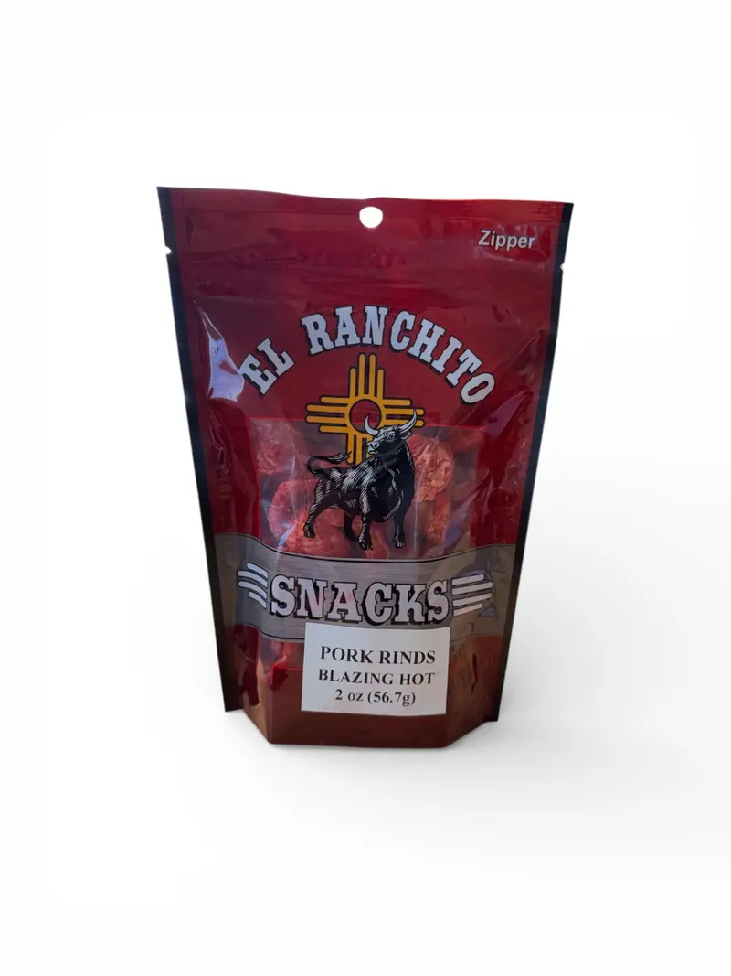Pork Rinds Blazing Hot 2oz