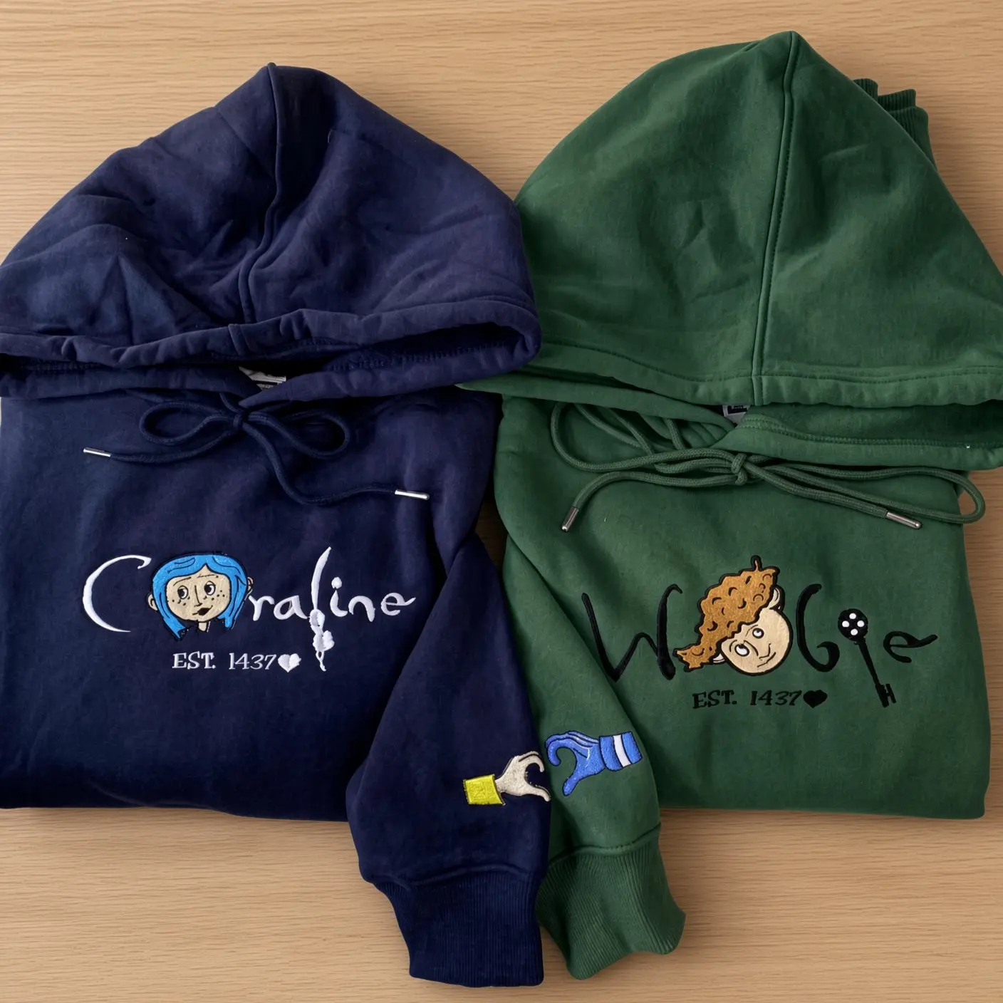 Couples Embroidered Matching Sweatshirts, Matching Family Crewneck, Holiday Trip
