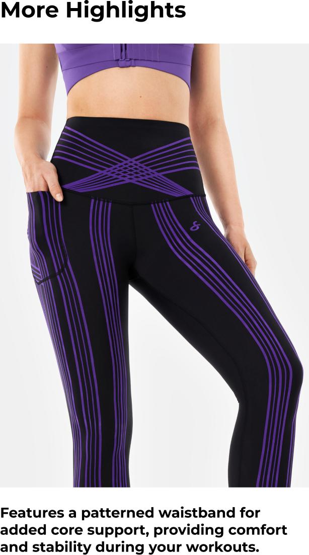 Fanka PowerBand Resistance High Intensity Leggings (Reversible Wear)
