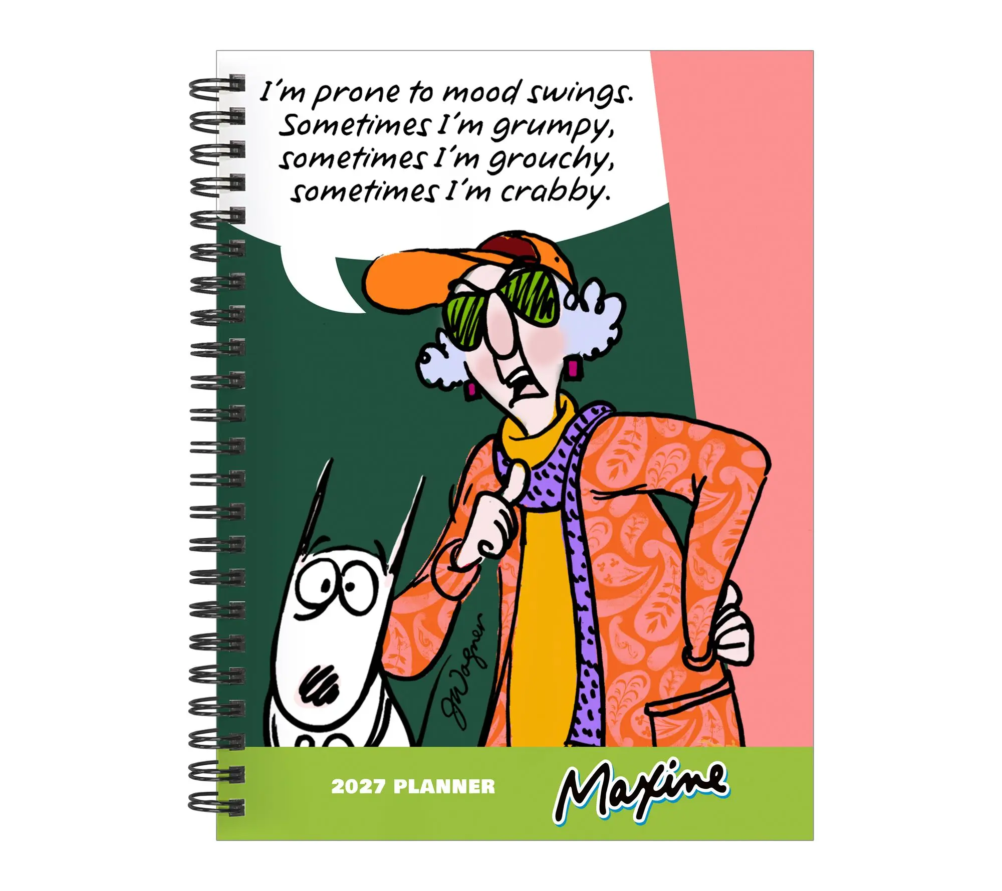 2027 Maxine Medium Weekly Monthly Planner