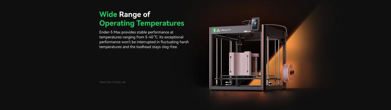 Creality Ender-5 Max CoreXY 3D Printer 700mm/s High Speed 400*400*400mm Printing