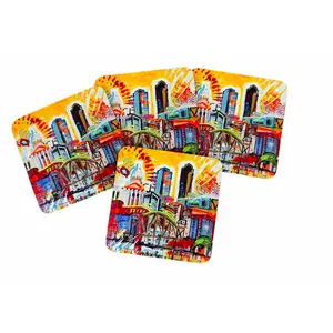 LIttle Rock Coasters set of 4