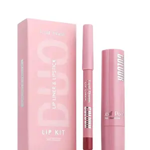 Matte Lip Duo Set – Lip Liner & Lipstick | Long-Lasting, Smudge-Proof Finish