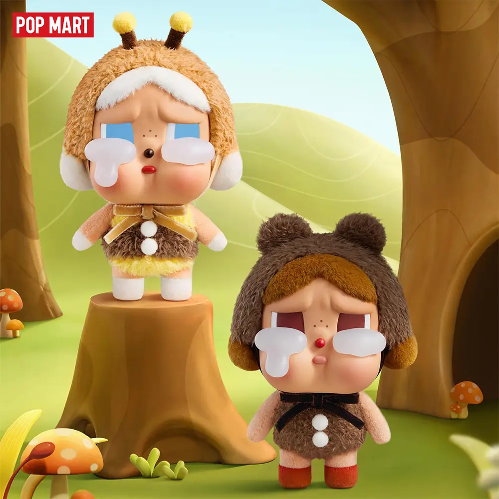 POP MART CRYBABY Crying Again Series-Vinyl Face Plush,Surprise Gift