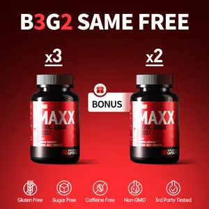 Puriely MAXX – Daily Energy & Vitality Support | Natural Capsules | Buy 3 Get 2 Free (450 Count Total)