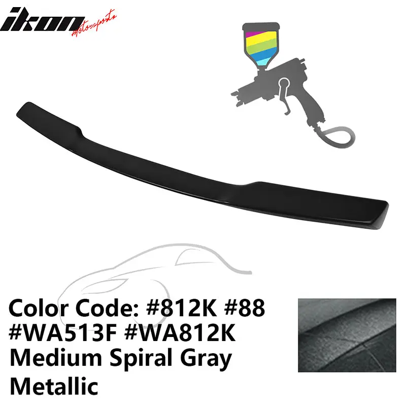 Painted #513F, 812K Medium Spiral Gray Metallic