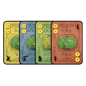Nickelodeon Avatar The Last Airbender Oh, My Cabbages! Card Game