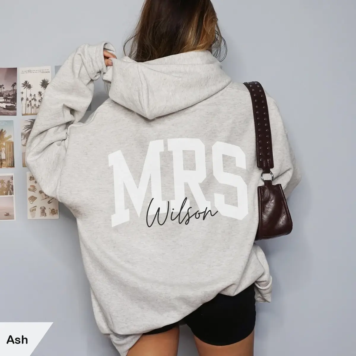 Custom Mrs Sweatshirt, Mrs Last Name Hoodie, Personalized Bride Gift, Future Wifey, Honeymoon Sweatshirt, Best Friend Wedding Egagement Gift