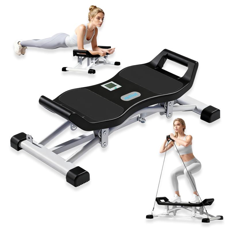 Swing Glider Stepper with Resistance Bands,Multifunctional Home-use Pelvic Floor Muscle Trainer, Balance Stepper, Ski Machine & Leg Shaping Equipment Swing Glider Stepper with Resistance Bands,Multifunctional Home-use Pelvic Floor Muscle Trainer, Balance Stepper, Ski Machine & Leg Shaping Equipment