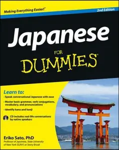 USED-Japanese for Dummies [With CD (Audio)] by Sato, Eriko (Paperback)