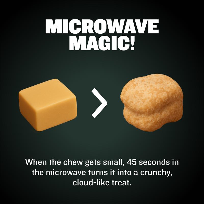 Bully Max Power Chews, Long-Lasting Dog Treats 75% Protein, Cleans Teeth, Freshens Breath, Natural Dog Chew