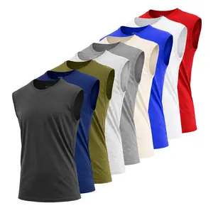 Men's 3 Pack Slim Fit Sleeveless Muscle Tee