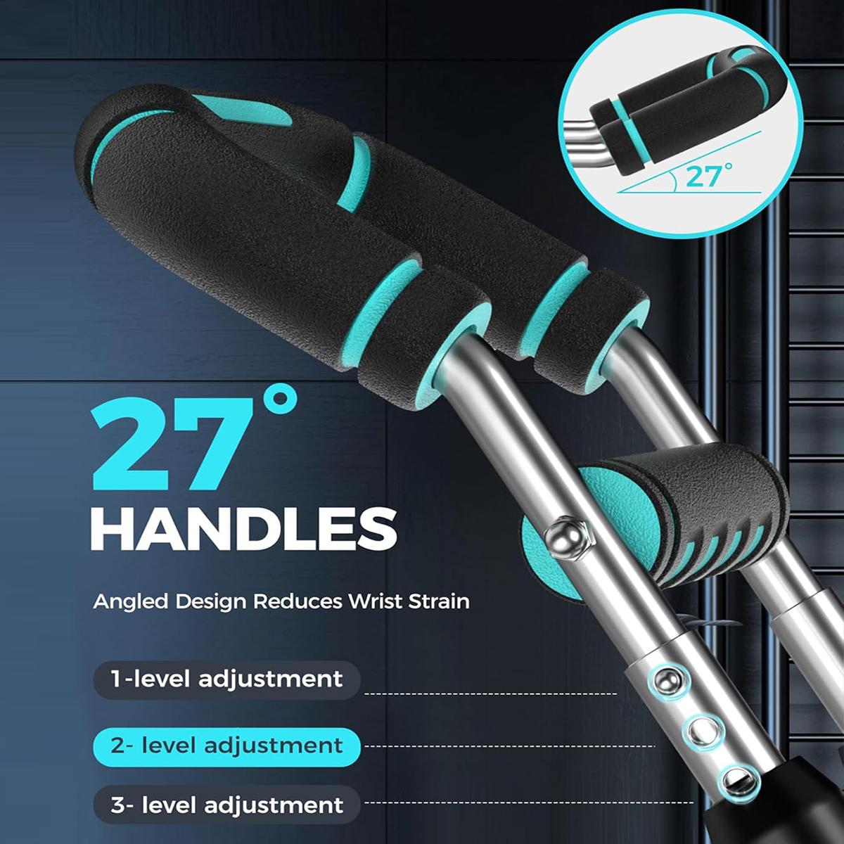 Adjustable Power Twister Bar Arm Trainer, Chest & Arm Strength Training Equipment for Men, Portable Upper Body Workout Tool for Home Gym Fitness