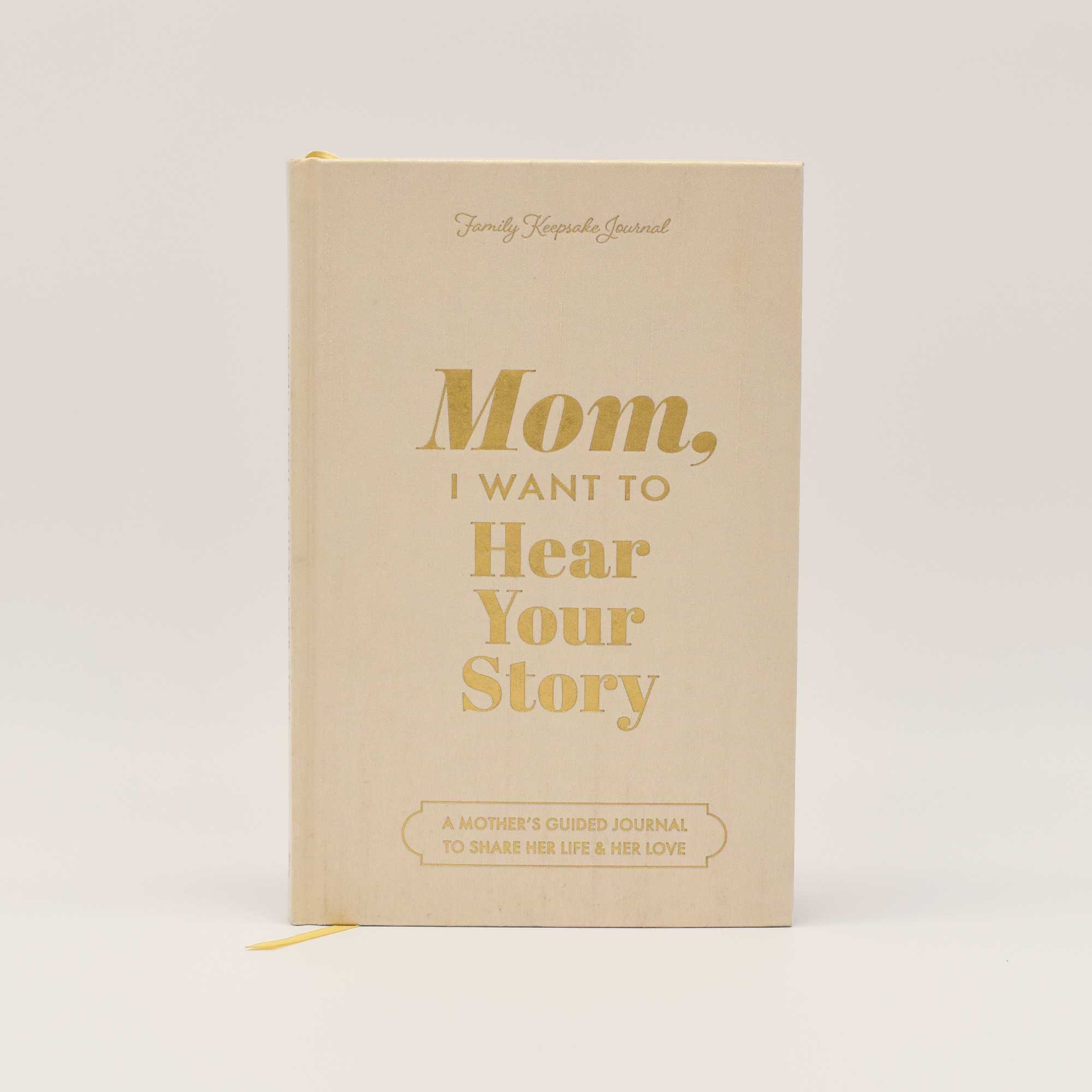 Mom, I Want to Hear Your Story (Heirloom Collection) mother story  journal Preserve Mother's Day Gift Special Luxury Edition Prompts