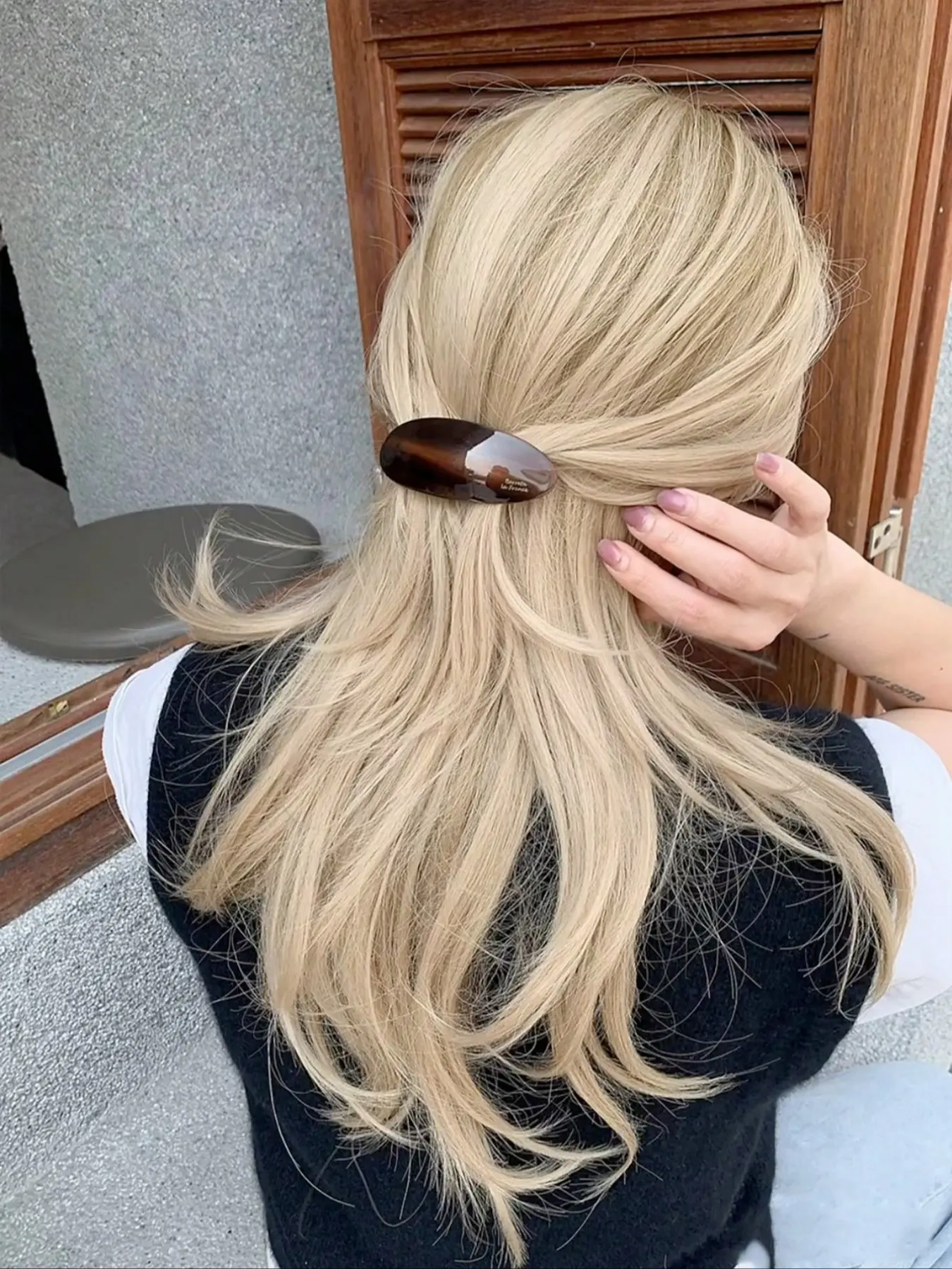 Korean Style Metal Hair Clip, Elegant Hair Accessory, Perfect for Daily Wear, Parties, Gifts, Stylish and Practical, Wedding Hair Decor, Festival Hair Decor