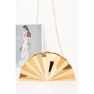 Metallic Acrylic Party Clutch