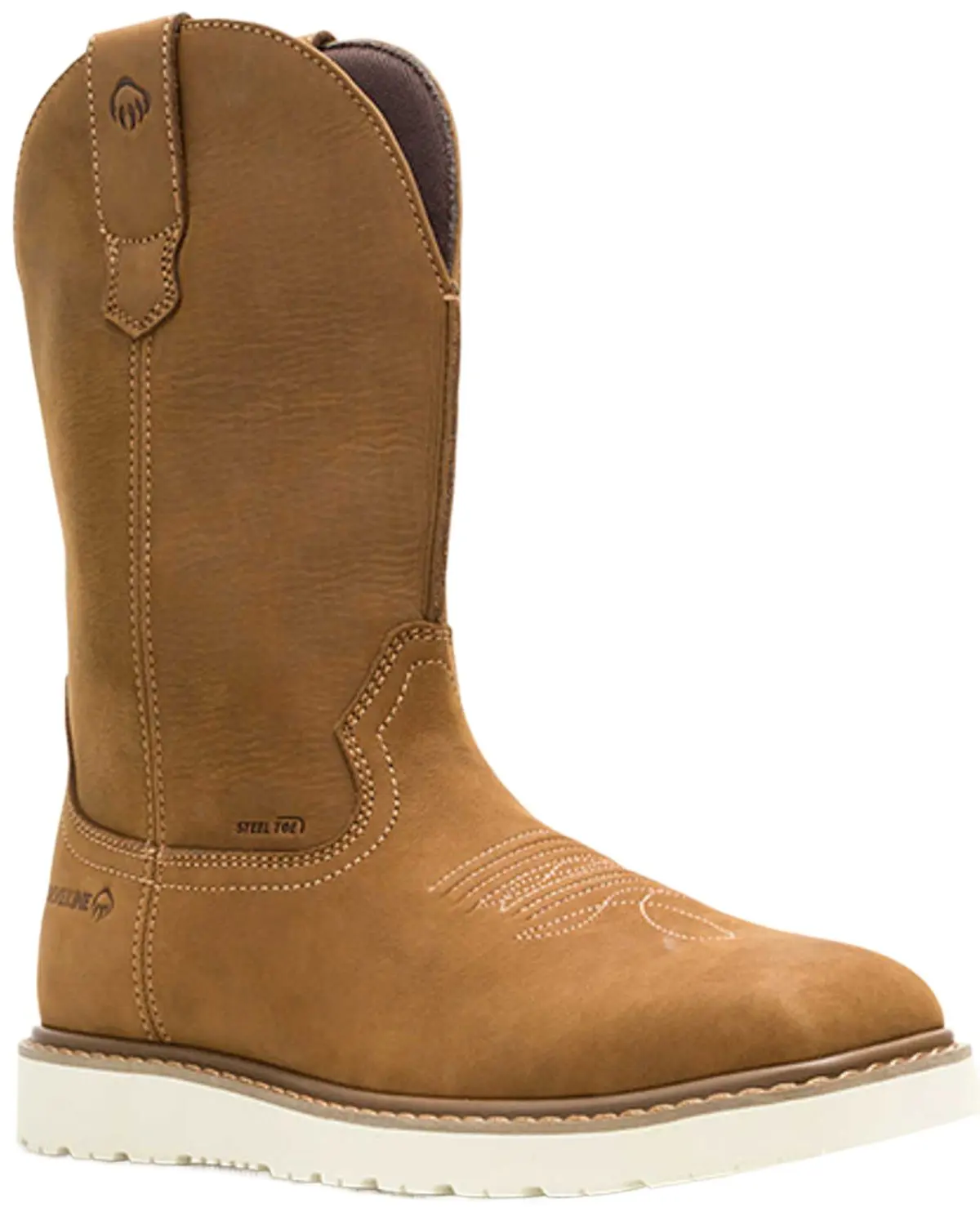 Wolverine Men's Men'S Bronc Wedge Pull-On Wellington Work Boot Steel Toe - W251082
