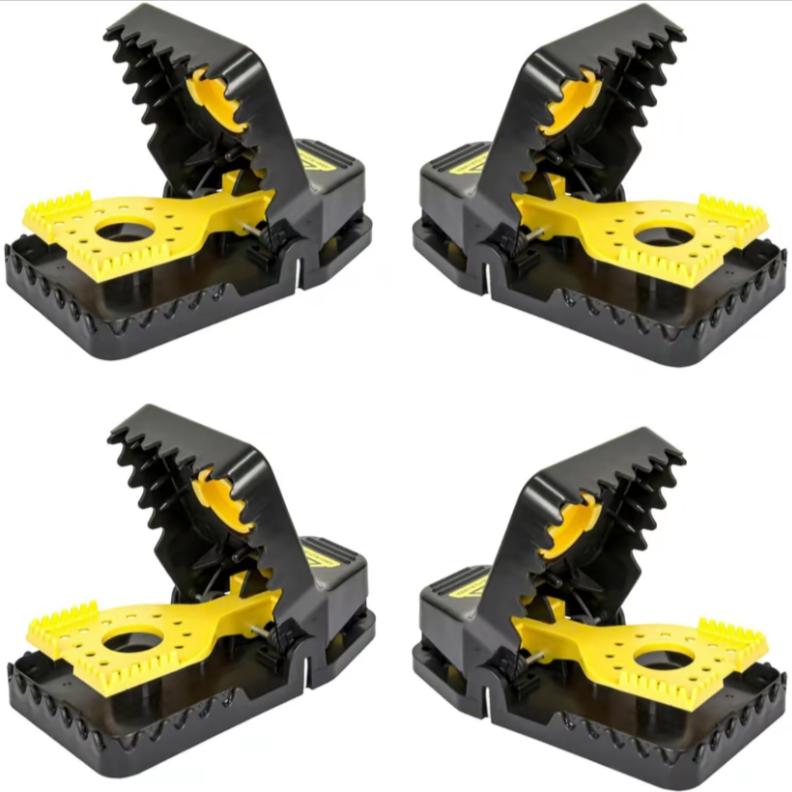 4 Pack Mouse Deterrent Traps, Indoor Outdoor and Car Engine Protection, Safe for Pets and Kids, Long Lasting Mouse Deterrent, Works with Repellent Balls, Kitchen Tools, Kitchen Gadgets