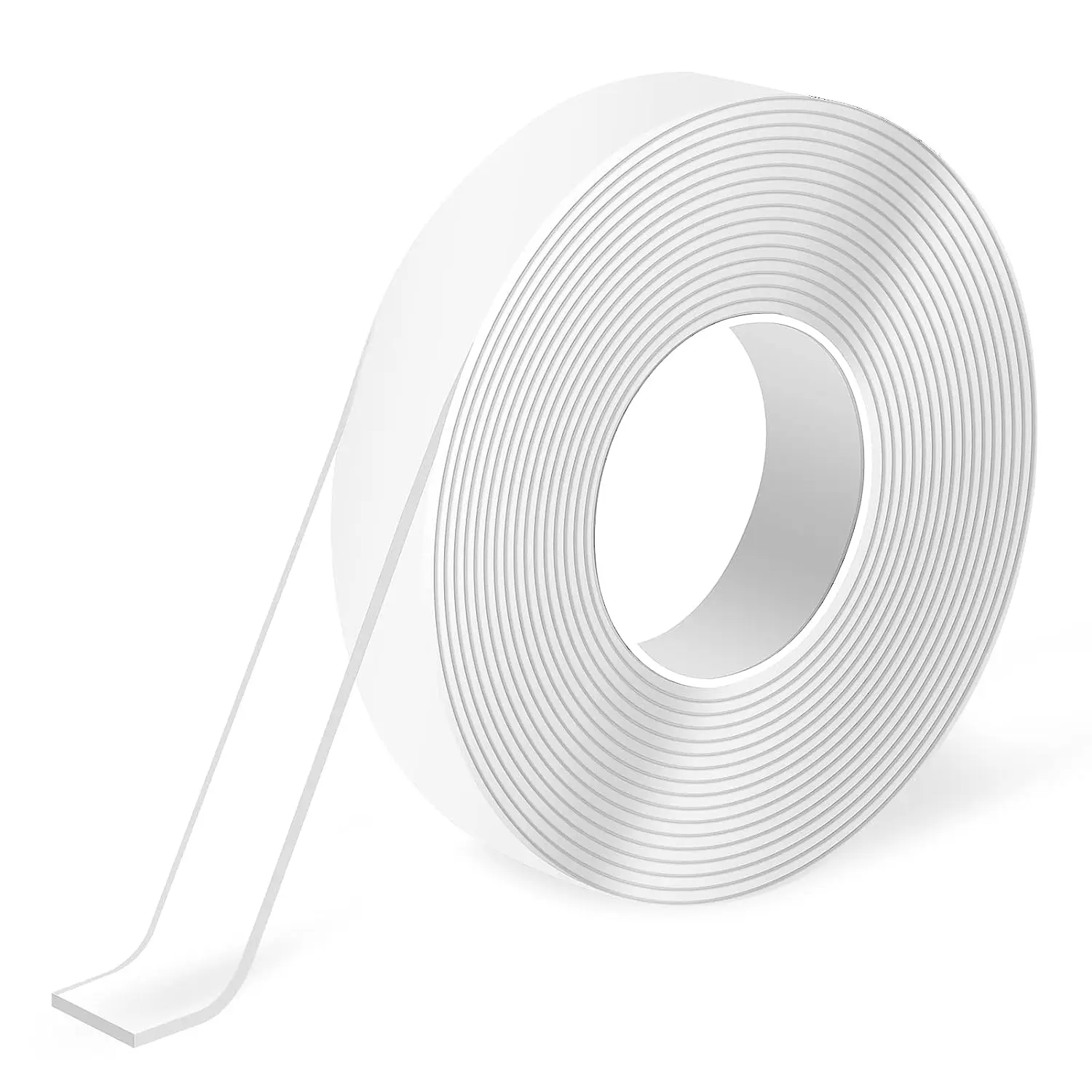 Double-Sided Tape (10FT) Mounting Tape, Multipurpose Removable Adhesive Foam Tape, Transparent Tape for Paste Items, Household