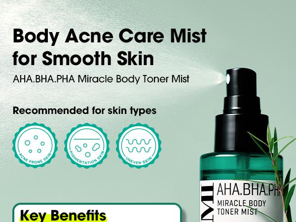AHA·BHA·PHA MIRACLE BODY TONER MIST [140ml]
