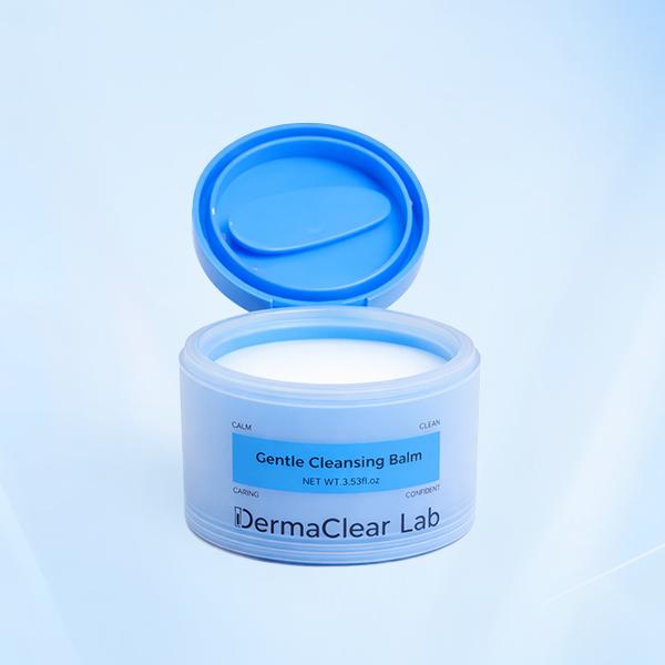 DermaClear Lab All-in-One Gentle Cleansing Balm | Makeup Remover for Face, Eyes & Lips | Sensitive Skin Friendly with PENTA-RICE Centella | Hydrating & Fragrant | Magnetic Spoon Included