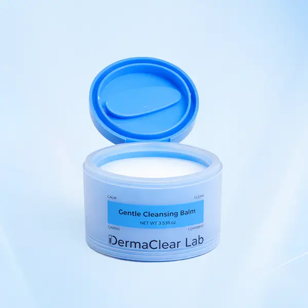 DermaClear Lab All-in-One Gentle Cleansing Balm | Makeup Remover for Face, Eyes & Lips | Sensitive Skin Friendly with PENTA-RICE Centella | Hydrating & Fragrant | Magnetic Spoon Included