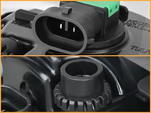 Nilight Fog Light Assembly Compatible with 2010 2011 2012 2013 2014 2015 2016 2017 2018 2019 Nissan Frontier 2005-2015 Nissan Xterra Bumper Driving Lamps Driver and Passenger Side