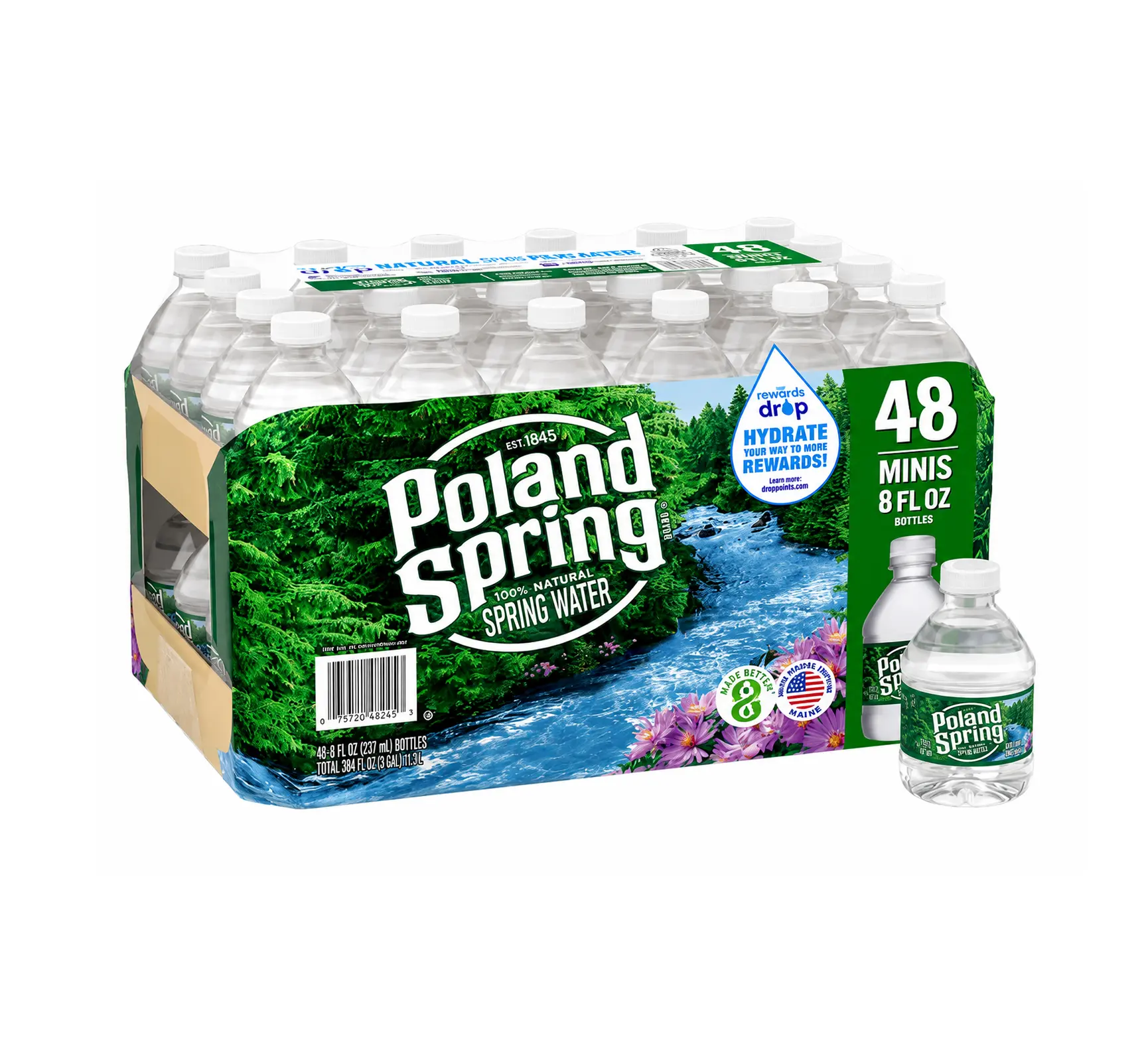 Poland Spring Drinking Water, Multiple Bottle Sizes & Case Packs Available – Bulk Water Free Delivery