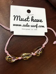 Gold Cowrie Shell Bracelet