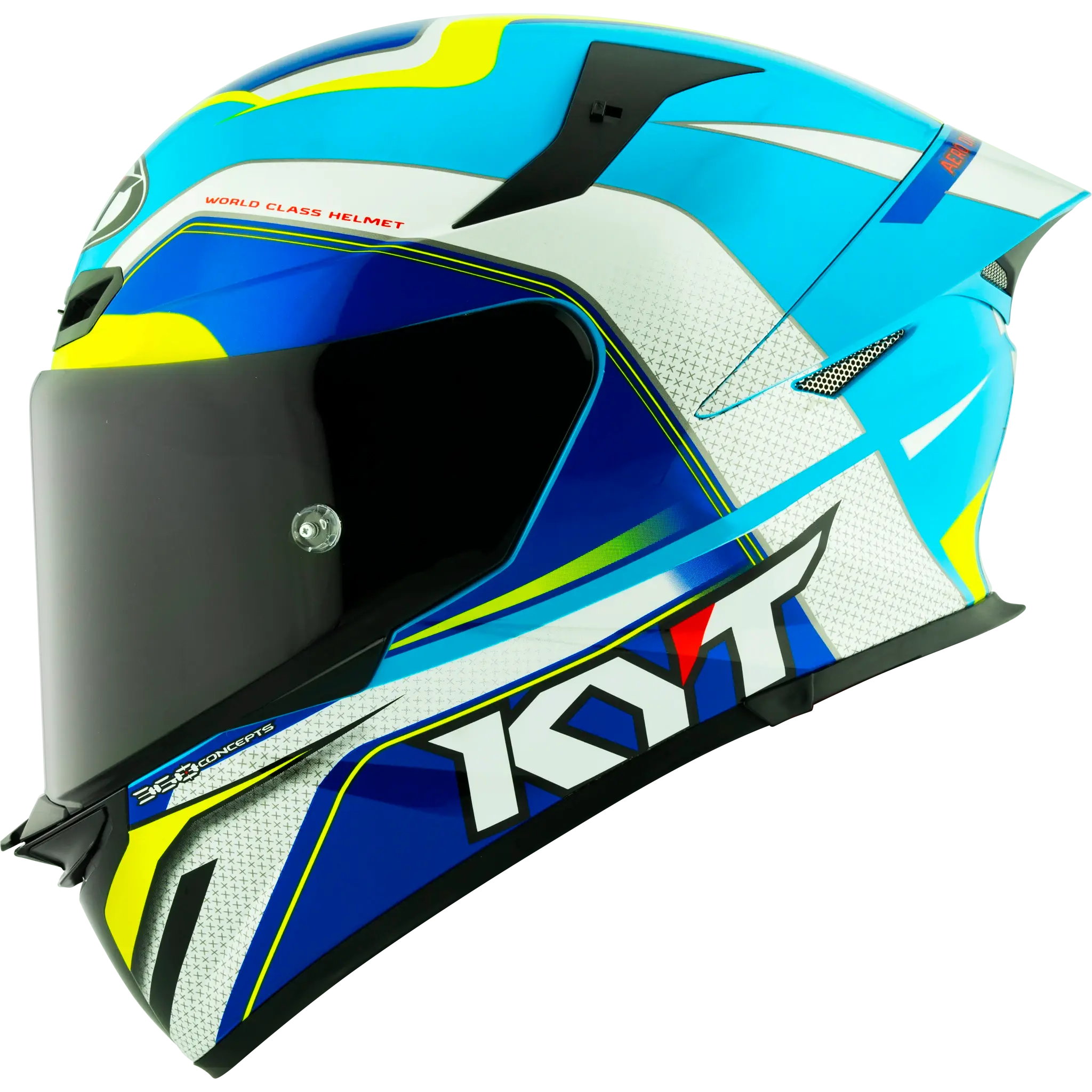 Grand Prix White/Light Blue