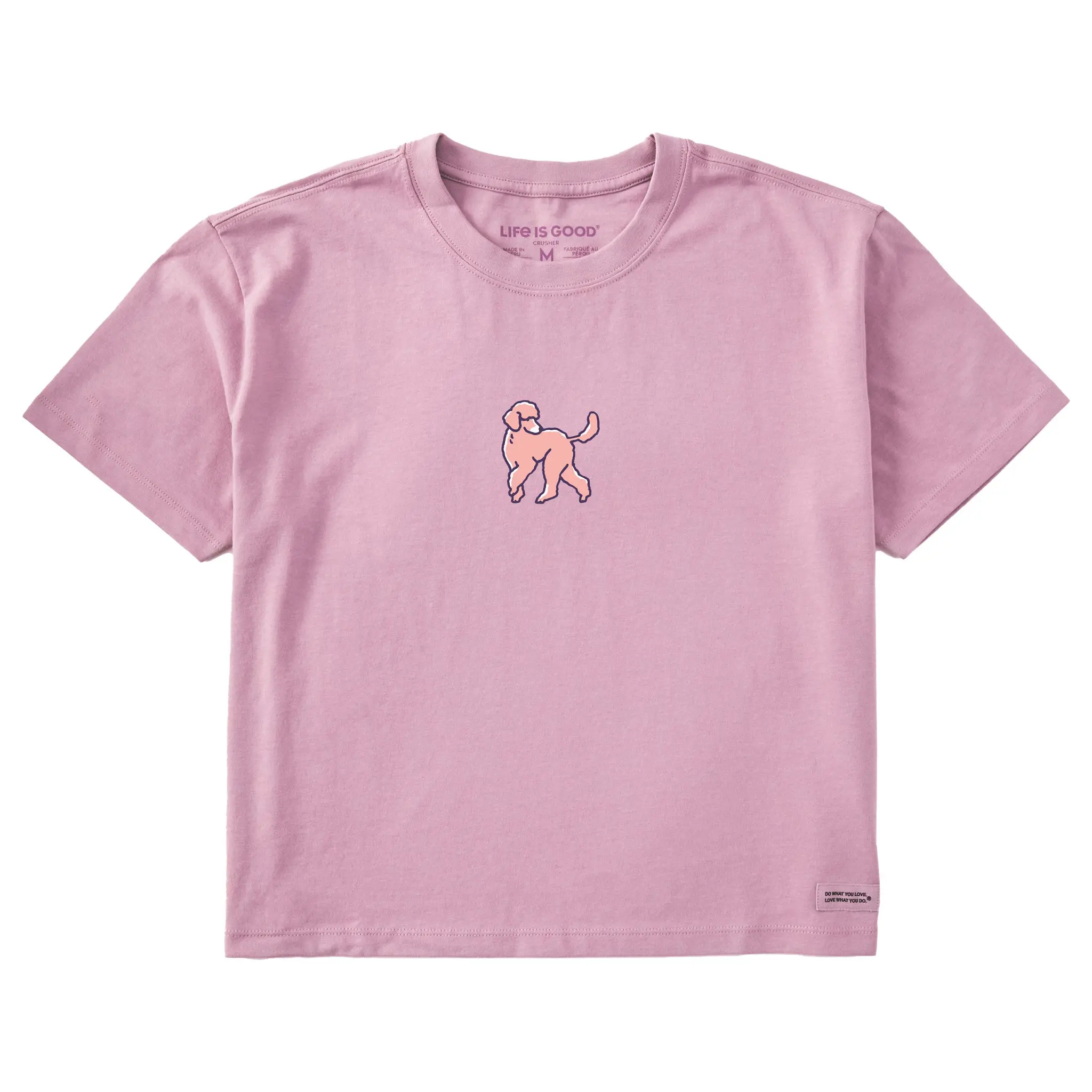 Women's Poodle LC Short Sleeve Crusher Boxy Tee