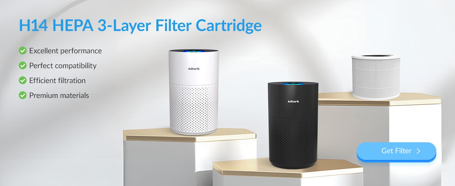 This home/bedroom air purifier features a true HEPA 3-in-1 filter, sleep mode, aromatherapy function, 3 light modes, and 3 timers. It is suitable for use in offices, dormitories, and hotels.