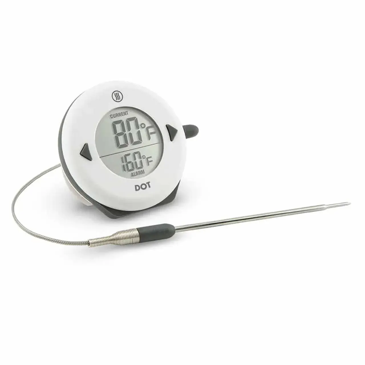 Thermoworks DOT® Simple Alarm Kitchen Thermometer - Simplicity-Focused Cooking Monitoring Tool with Precise Readings, Up and Down Buttons (Kitchen Utensil & Gadget)