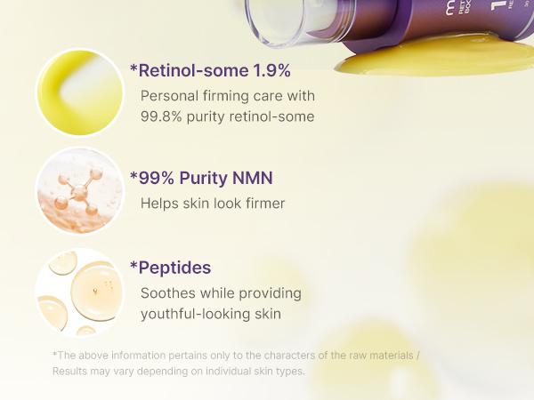 [medicube] Retinol 1.9% Boosting Serum for Intensive Firming, Hydration, and Plumping Care | Smooth, Radiant, and Youthful-Looking Skin with 99.8% Pure Potent Formula | 30ml (1.01 fl.oz)