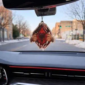 Eagle Scents Car Fresheners- Albanian Pride Aroma for Cars - Nostalgic Unity & Creativity - Perfect for Albanian Travelers - Albanians in USA