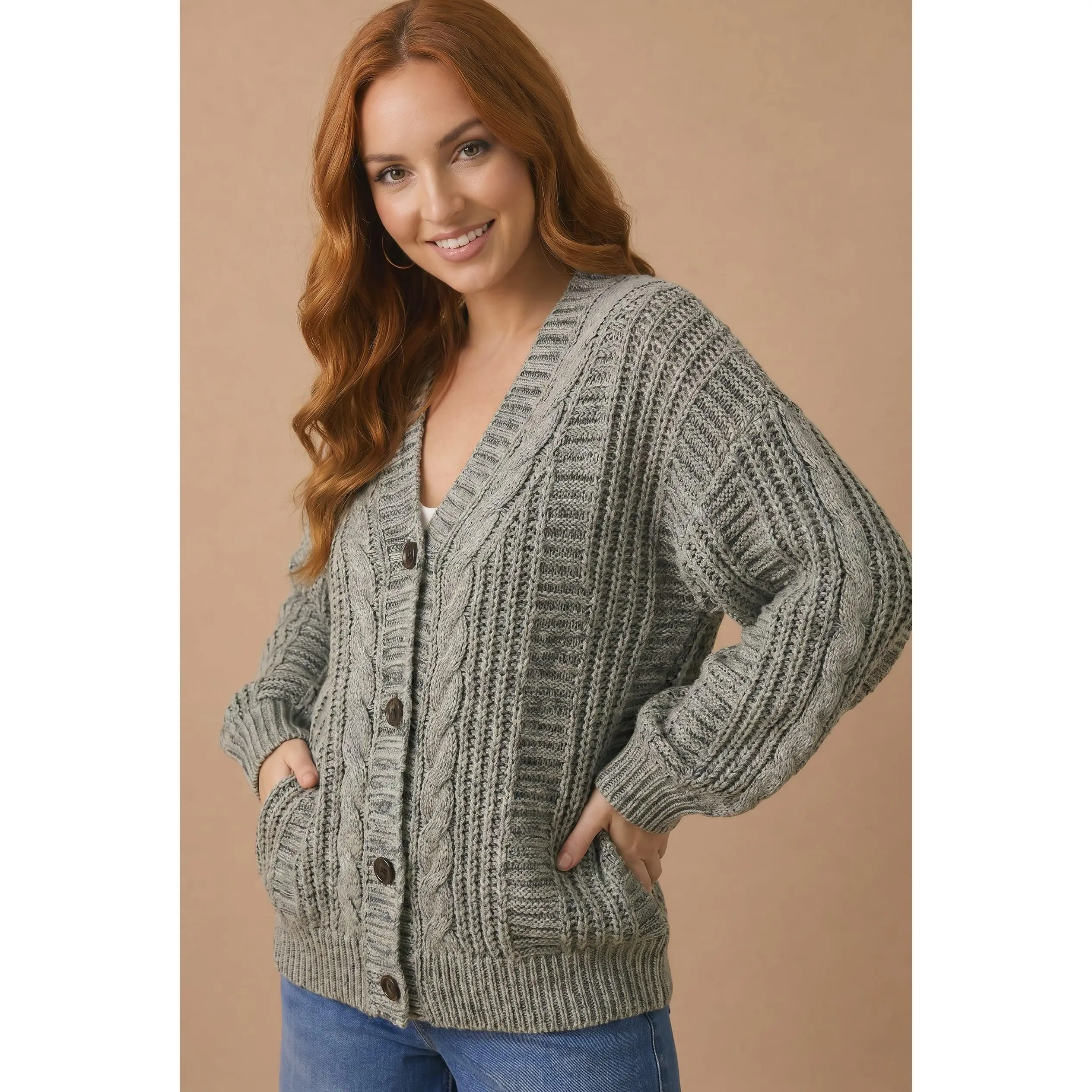 Paloma Oversized Knit Cardigan