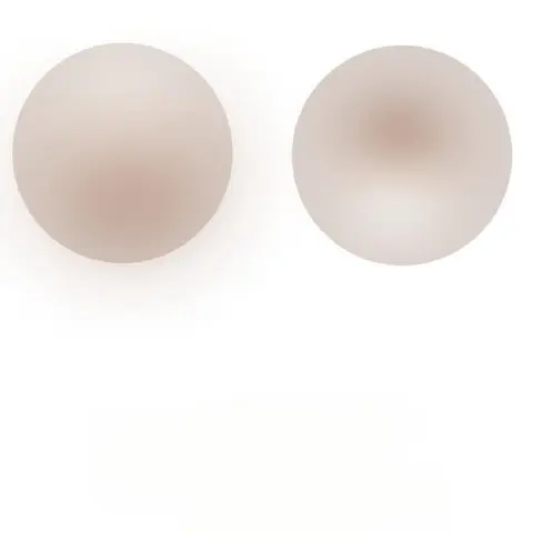 POPILUSH Women's Reusable Silicone Nipple Covers - Invisible Seamless Adhesive Pasties, Strapless Silicone Bralette Adhesive Bra Inserts Alternative, Strapless Silicone Bralette Adhesive Bras