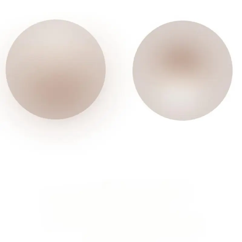 POPILUSH Women's Reusable Silicone Nipple Covers - Invisible Seamless Adhesive Pasties, Strapless Silicone Bralette Adhesive Bra Inserts Alternative, Strapless Silicone Bralette Adhesive Bras