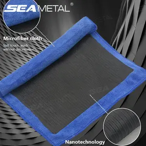 Car Detailing Magic Clay Cloth – 1/2 PCS with Blue Clay Bar for Auto Cleaning