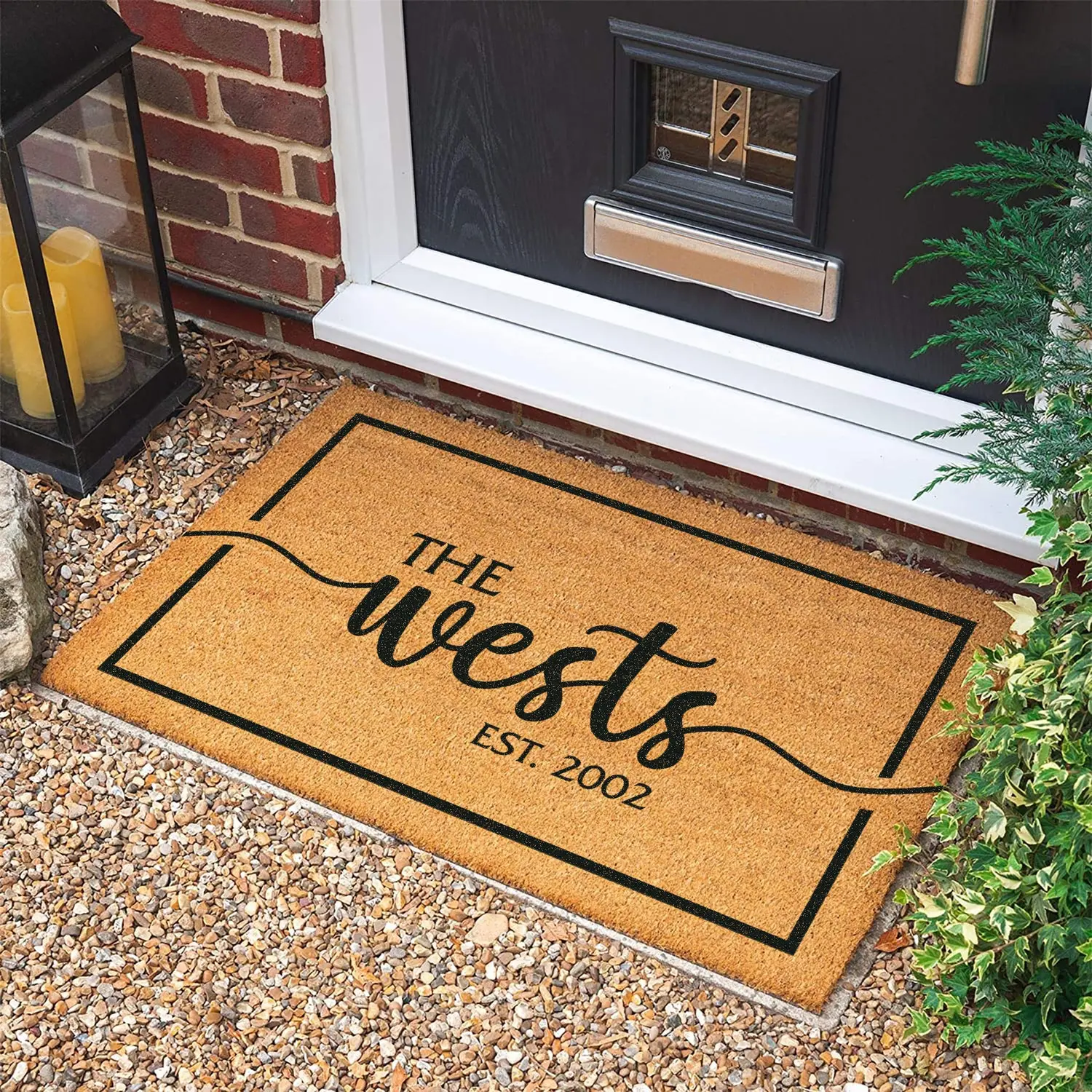 Personalized Doormat  Personalized Gift  Housewarming Gift  Wedding Gift  New Home Gift  Welcome Door Mat  Front Door Decor