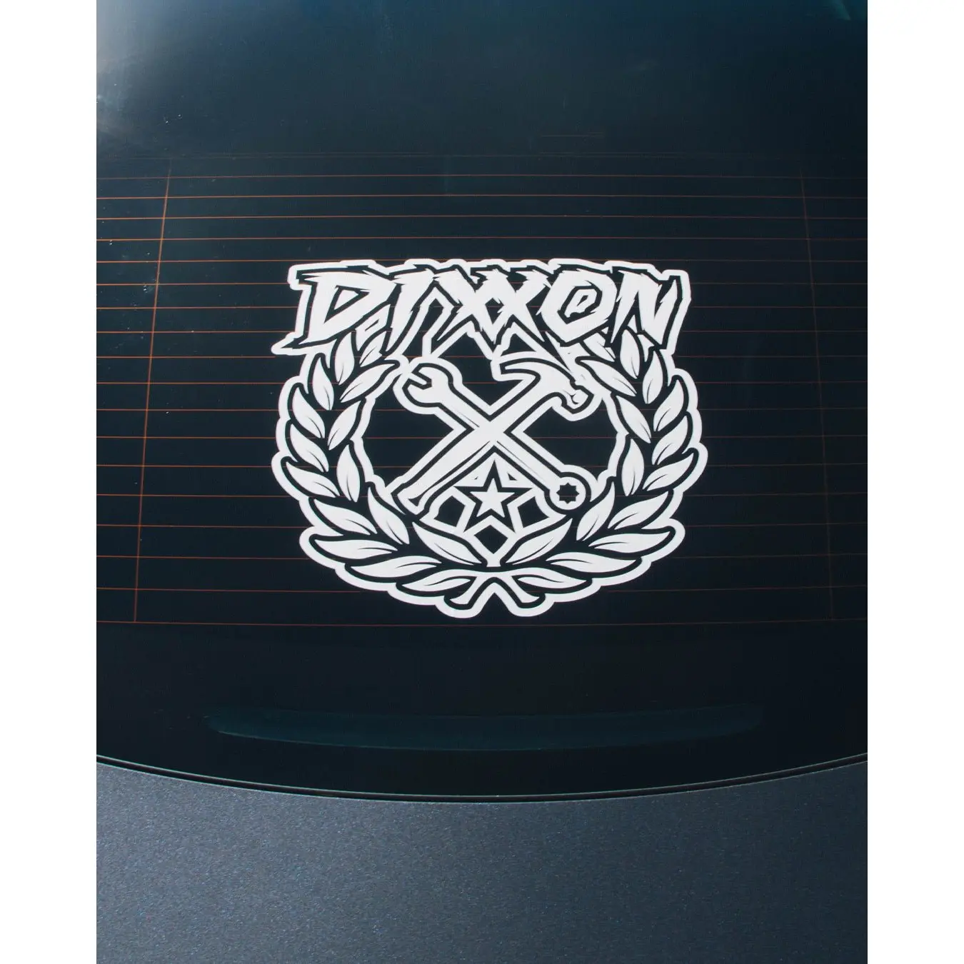 Party Crest Die Cut Sticker - 14"