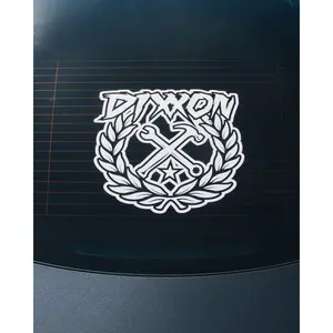 Party Crest Die Cut Sticker - 14"
