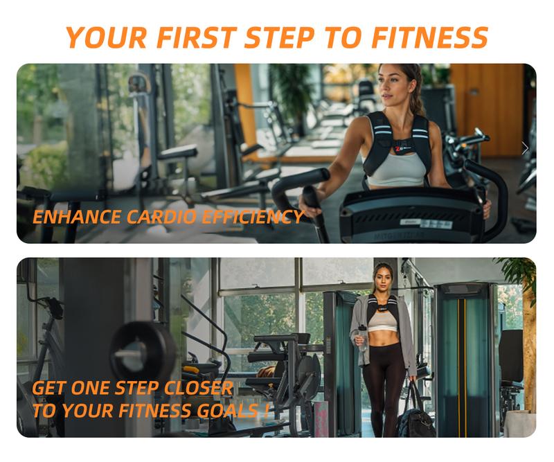 Weighted Vest for Men Women 6lbs/8lbs/12lbs/16lbs/20lbs/25lbs/30lbs Weights Strength Training Running Rucking Design with Detachable Phone Pouch Reflective Stripes Adjustable Straps Enhances Home Workouts Motivational Walking Adjustable Weighted Vest for Men Women 6lbs/8lbs/12lbs/16lbs/20lbs/25lbs/30lbs Weights Strength Training Running Rucking Design with Detachable Phone Pouch Reflective Stripes Adjustable Straps Enhances Home Workouts Motivational Walking Adjustable