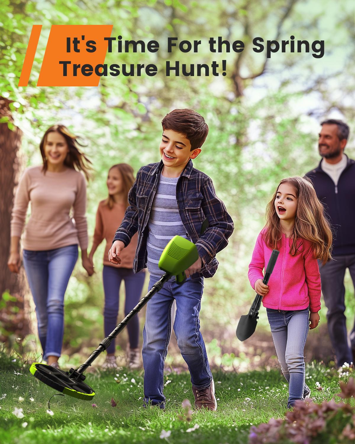 【Spring Treasure Hunt】GoGonova Waterproof Metal Detector for Adults & Kids with 8" Search Coil All Metal & Disc Modes Portable Tool Kit Adjustable Stem IP68 Rating Lightweight Design LCD Display Durable Shovel Anti-interference Headphones 【Spring Treasure Hunt】GoGonova Waterproof Metal Detector for Adults & Kids with 8" Search Coil All Metal & Disc Modes Portable Tool Kit Adjustable Stem IP68 Rating Lightweight Design LCD Display Durable Shovel Anti-interference Headphones