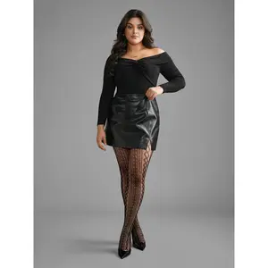 Hollow Out Sheer Fishnet Silk Tights